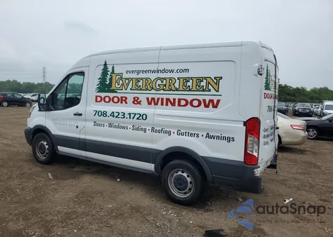 2016 Ford Transit T-150 z USA, uszkodzony, nr VIN 1FTYE1CM5GKB40083